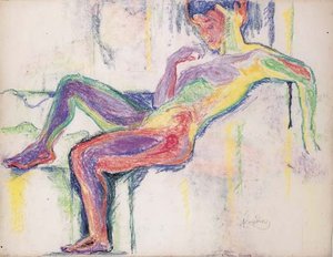 Reclining Nude — František Kupka