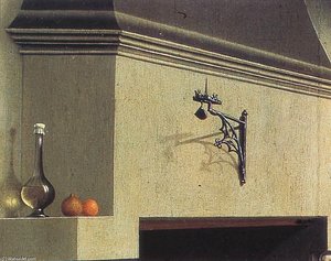 The Annunciation (detail) — Rogier Van Der Weyden