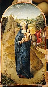 La Fuite En Egypte — Memling, Hans