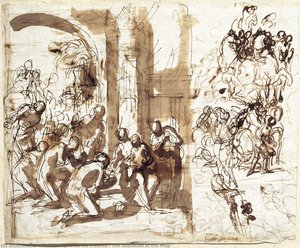 The Adoration Of The Magi — Charles Alphonse Du Fresnoy, Baroque