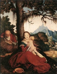 Rest On The Flight To Egypt — Hans Baldung