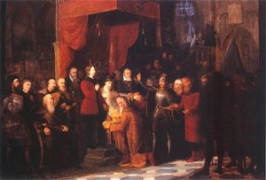 Coronation Of The First King A.d. 1001 — Jan Matejko