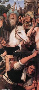 St John Altarpiece (detail) — Quentin Massys