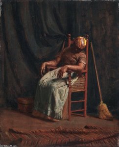 Aunt Hannah — Thomas Pollock Anshutz