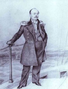 S. D. Shishmarev On Board The Ship — Pavel Fedotov
