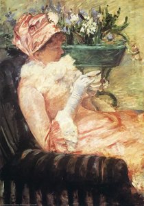 The Cup Of Tea - Oil On Canvas - — Mary Stevenson Cassatt