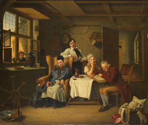 Bible Reading, Eduard Karl Gustav Lebrecht Pistorius, 1831 — Eduard Karl Gustav Lebrecht Pistorius