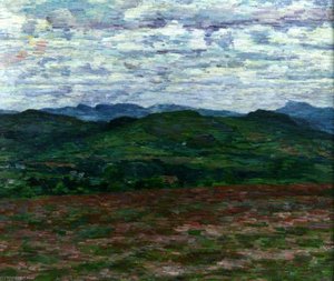 South Wales Landscape Under Cloud — Evan Walters