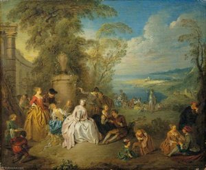 Fête Galante — Jean-baptiste Pater