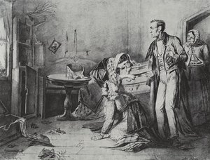 Burglary At Easter Eve — Vasily Grigoryevich Perov