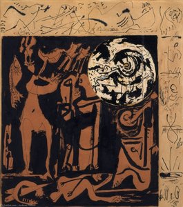 Untitled (13) — Paul Jackson Pollock, Abstract Expressionism