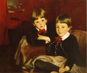 Portrait Of Two Children — John Singer Sargent, Realism