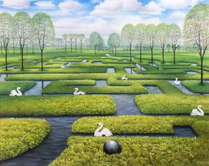 Spring Labyrinth — Jacek Yerka