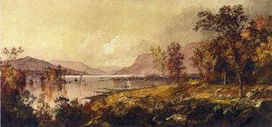 Greenwood Lake, New Jersey, In September — Jasper Francis Cropsey