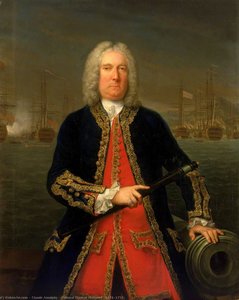 Admiral Thomas Mathews (1676–1751) — Claude Arnulphy