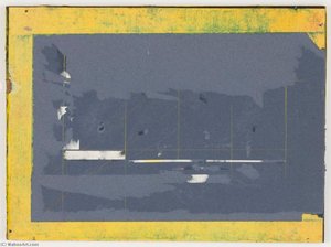 Shadows (blue Construction Paper) — Joseph Cornell