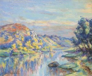 La Roche De L'echo, Crozant 1 — Ferdinand Guillaumin