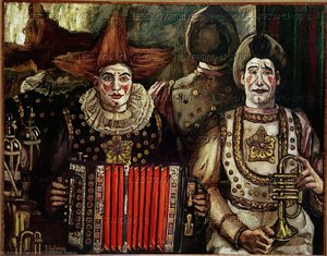 Payasos — José Gutiérrez Solana