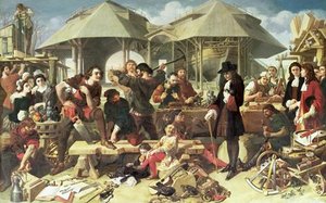 Peter I, The Great At Deptford Dockyard — Daniel Maclise