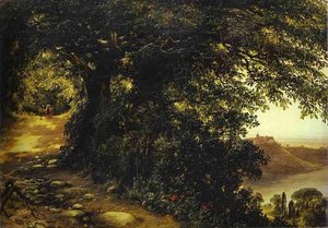 View Of Castel Gandolfo Near Rome — Mikhail Lebedev