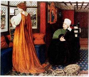 Juliet And Her Nurse — John Roddam Spencer Stanhope
