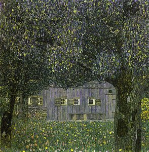 Farmhouse In Upper Austria — Gustav Klimt, Art Nouveau