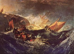 The Wreck Of A Transport Ship — Joseph Mallord William Turner