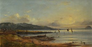 Girvan Harbour and Bay, 1870