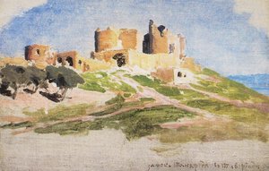 Tancred Castle In Tiberias — Vasily Dmitrievich Polenov