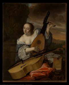The Musician — Bartholomeus Van Der Helst, Dutch Baroque