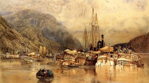 Storm King On The Hudson — Samuel Colman