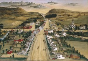 View Of Poestenkill, New York — Joseph H Hidley