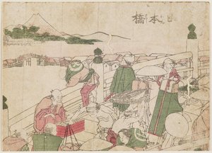Nihonbashi — Katsushika Hokusai