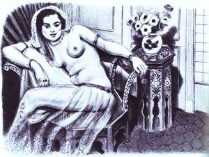 Odalisque In A Gauze Skirt — Henri Matisse
