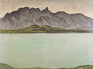 Thun, Stockhornkette — Ferdinand Hodler