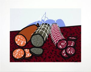 Three Sausages — Patrick Caulfield