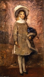 Little Girl In Gray — Frank Duveneck