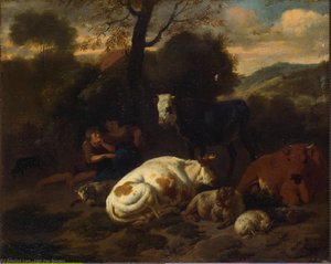 Landscape — Dirk Van Bergen, Dutch Golden Age Landscape