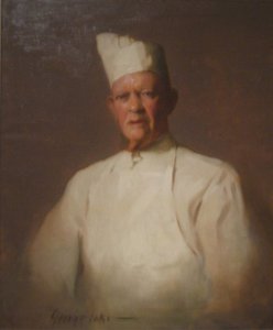 The Chef At Luchow's — George Benjamin Luks