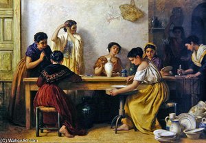 A Seville Pottery — Edwin Longsden Long