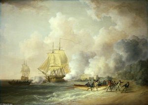 The Capture Of Fort Louis, Martinique