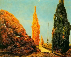 Lone Tree And United Trees — Max Ernst