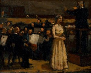 Kathleen Ferrier at a Concert