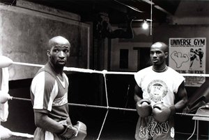 Two Unidentified Boxers In Ring, Salfero Gym — Ian Beesley