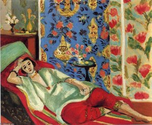 Odalisque In Red Trousers — Henri Matisse