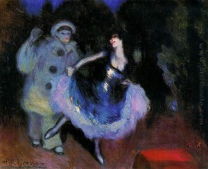Pierrot and the ballerine