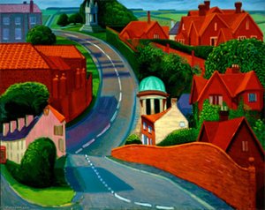 The Road to York through Sledmere