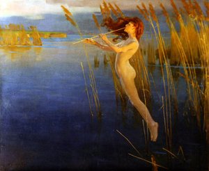 The Long Cry Of The Reeds At Even — Alexander Mann