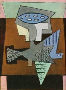 Wounded Bird — Pablo Picasso, Cubist Analytical Style