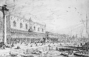 Venice: Riva Degli Schiavoni — Canaletto